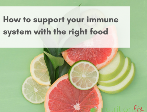 How to support immunity with the right food